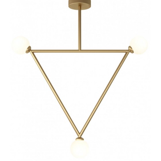 Atelier Areti Triangle with 3 Globes Pendant Lamp